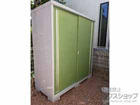 の物置・屋外倉庫 シンプリー 一般型 1740×755×1903 MJX-177E-P-LG 施工例