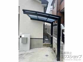 のサイクルポート・駐輪場 ネスカRミニ (ラウンドスタイル) 積雪〜20cm対応 施工例
