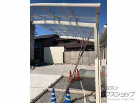 のカーポート ネスカR (ラウンドスタイル) 積雪〜20cm対応 施工例