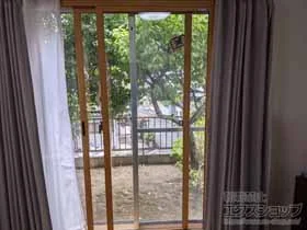 LIXIL リクシル(トステム)の内窓（二重窓・二重サッシ） インプラス 引違い窓 2枚建 施工例