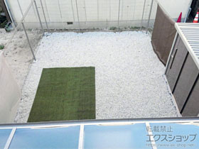 のテラス屋根 スピーネ F型 テラスタイプ 単体 積雪〜20cm対応 施工例