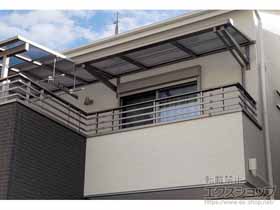 のバルコニー・ベランダ屋根 スピーネ F型 ルーフタイプ 単体 積雪〜20cm対応 施工例