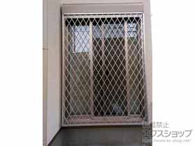 の面格子・窓格子 【特注】アルミ面格子 ヒシクロス 施工例