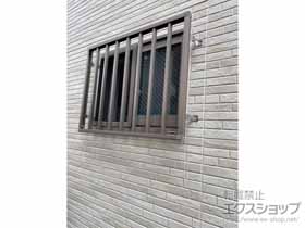 の面格子・窓格子 【特注】アルミ面格子 たて格子 施工例