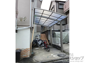 のカーポート ネスカR (ラウンドスタイル) 積雪〜20cm対応 施工例