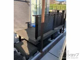 YKKAP�̃E�b�h�f�b�L ���E�b�h�f�b�L 200�{�Ɨ������E�b�h�X�e�b�v2�^�i1�i�j�{���V�A�X�f�b�L�t�F���XA03�^�����X�g���C�v�^�C�v�� �{�H��