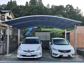 YKKAPのカーポート レイナツインポートグラン　積雪～20cm対応 施工例