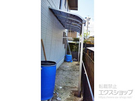 のテラス屋根 ソラリア R型 テラスタイプ 単体 積雪〜20cm対応 施工例