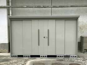 の物置・屋外倉庫 Mr.ストックマンダンディ 一般型 3600×1590×2110 ND-3615-W 施工例