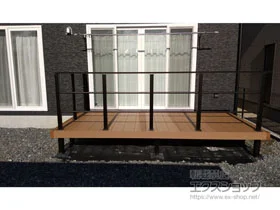 YKKAPのウッドデッキ リウッドデッキ 200 施工例