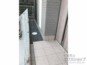 のフェンス・柵 イーネットフェンス 3F型 自由柱施工 施工例