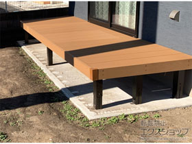 のウッドデッキ マージウッドデッキ 施工例