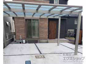 のカーポート エフルージュ ツイン FIRST 積雪〜20cm対応 施工例