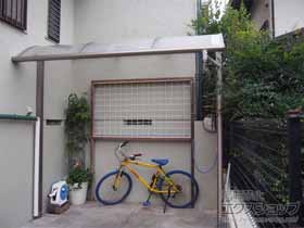 のテラス屋根 レボリューA R型 テラスタイプ 単体 積雪〜20cm対応 施工例