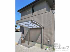 のサイクルポート・駐輪場 ネスカRミニ (ラウンドスタイル) 積雪〜20cm対応 施工例