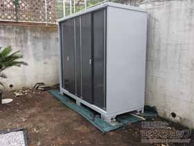 の物置・屋外倉庫 シンプリー 一般型 2160×905×1903（MJX-219E-P） MJX-219E-P-PG 施工例