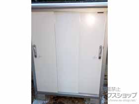 の物置・屋外倉庫 エスモ 一般型 1200×650×1501 ESE-1206E-PW 施工例