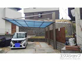 のカーポート ダブルフェース 積雪〜20cm対応 施工例
