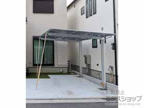 のカーポート ネスカF (フラットスタイル) 積雪〜20cm対応 施工例
