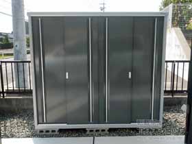 の物置・屋外倉庫 シンプリー 一般型 2160×905×1903（MJX-219E） MJX-219E-PG 施工例