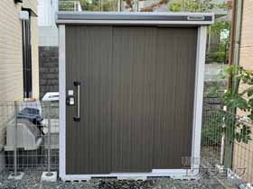 の物置・屋外倉庫 エルモ 一般型 1870×1170×2121 施工例