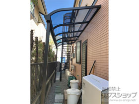 のテラス屋根 ソラリア R型 テラスタイプ 単体 積雪〜20cm対応 施工例