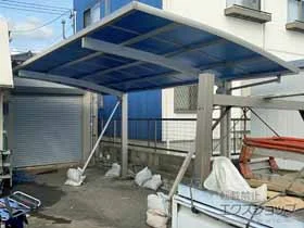 YKKAPのカーポート レイナポートグラン　積雪～20cm対応 施工例