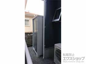 の物置・屋外倉庫 シンプリー 一般型 900×755×1903 MJX-097E-P-PG 施工例