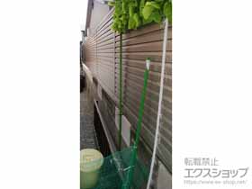 のフェンス・柵 ミエーネフェンス 目隠しルーバータイプ 自由柱施工 施工例