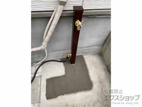 の立水栓・ガーデンシンク スプレスタンド60ライト 左右仕様 蛇口2個セット 施工例