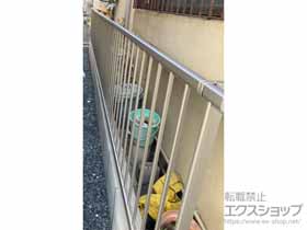 のフェンス・柵 ミエッタフェンス 防犯たて格子タイプ 自由柱タイプ 施工例
