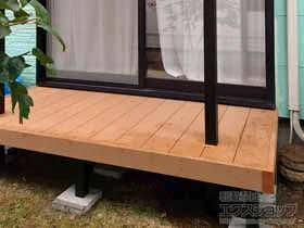 YKKAPのウッドデッキ リウッドデッキ200 施工例