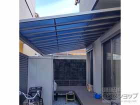 のテラス屋根 ソラリア F型 テラスタイプ 単体 積雪〜20cm対応 施工例
