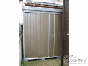 の物置・屋外倉庫 ネクスタ 一般型 2630×1370×2375 NXN-36H-MB 施工例