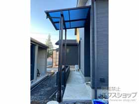 のテラス屋根 ソラリア F型 テラスタイプ 単体 積雪〜20cm対応 施工例