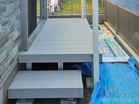 YKKAPのウッドデッキ リウッドデッキ 200 施工例