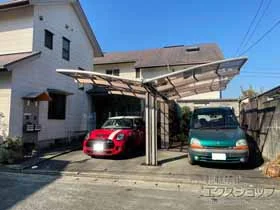 複数台(2台・3台以上)用Y合掌 温度のカーポートの施工例一覧 複数台(2台・3台以上)用Y合掌 温度のカーポートの施工例一覧