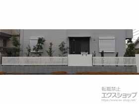 のフェンス・柵 レスティンフェンス7型　自由柱施工 施工例