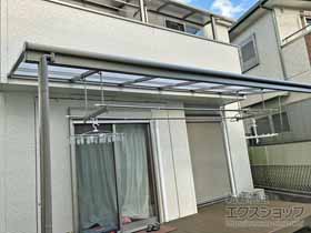 のテラス屋根 スピーネ F型 テラスタイプ 単体 積雪〜20cm対応 施工例