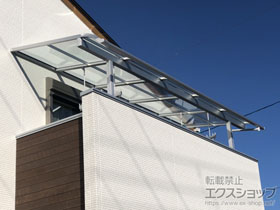のバルコニー・ベランダ屋根 スピーネ R型 屋根タイプ 単体 積雪〜20cm対応 施工例