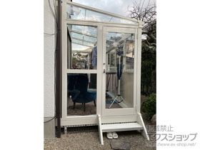 のテラス囲い・サンルーム サニージュ F型 床納まり ランマ無 積雪〜20cm対応 施工例