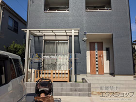 のテラス屋根 レセパ Lタイプ 独立タイプ 積雪〜20cm対応 施工例