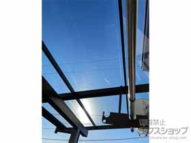 のバルコニー・ベランダ屋根 スピーネ F型 屋根タイプ 単体 積雪〜20cm対応 施工例