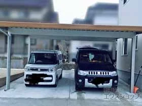 YKKAP�̃J�[�|�[�g ���I���|�[�gneo 2��p �p��4�{�� �ؒ��}�e���A���J���[ �ϐ�`50cm�Ή� �{�H��