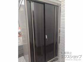の物置・屋外倉庫 ナイソーシスター　1100×920×1903 KMW-119E-CB 施工例