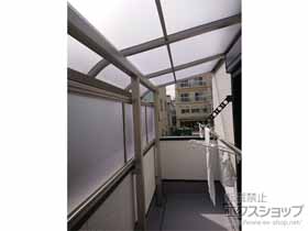 のカーポート ソラリア R型 屋根タイプ 単体 積雪〜20cm対応 施工例