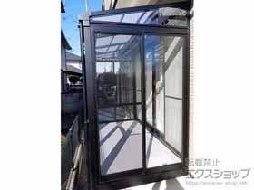 のテラス囲い・サンルーム サニージュ F型 床納まり ランマ無 積雪〜20cm対応 施工例