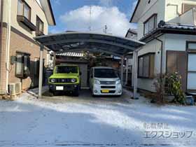 のカーポート レイナツインポートグラン　積雪〜20cm対応 施工例