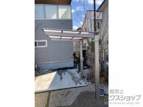 のサイクルポート・駐輪場 ネスカFミニ (フラットスタイル) 積雪〜20cm対応 施工例