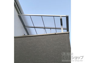 のバルコニー・ベランダ屋根 スピーネ F型 屋根タイプ 単体 積雪〜20cm対応 施工例